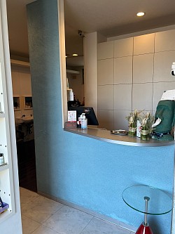 美容院フロント